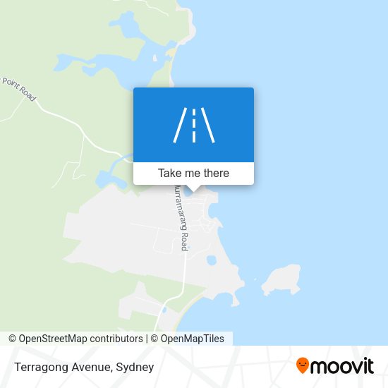 Terragong Avenue map
