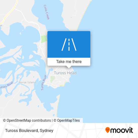Tuross Boulevard map