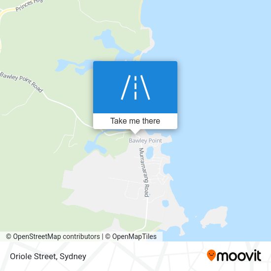 Oriole Street map