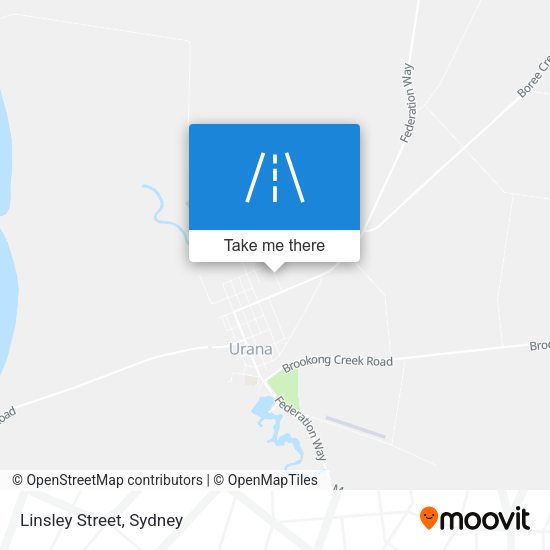Linsley Street map