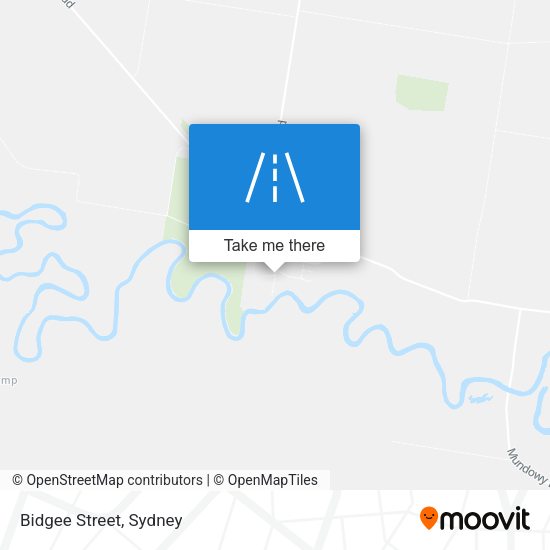 Bidgee Street map