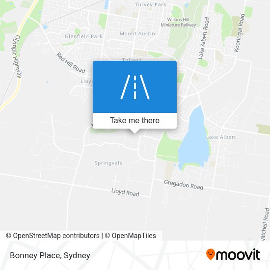 Bonney Place map