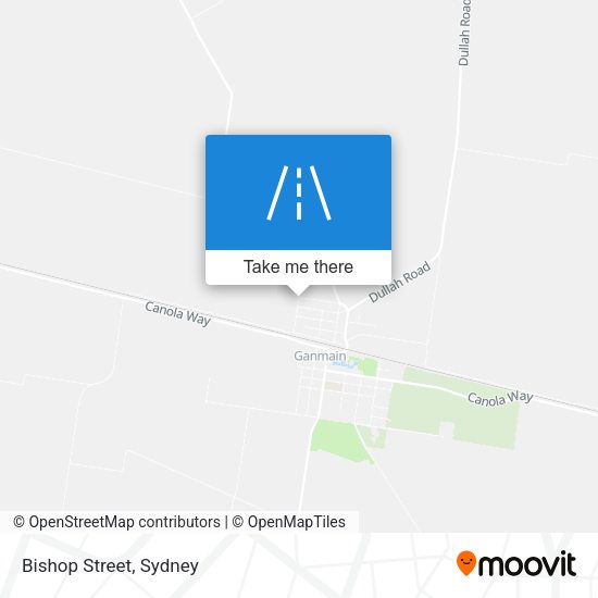 Bishop Street map