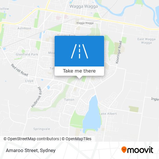 Mapa Amaroo Street