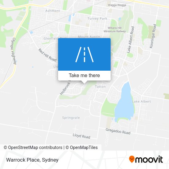Warrock Place map