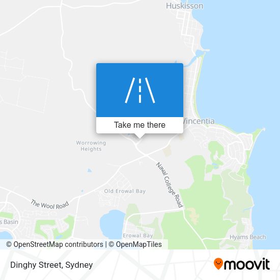 Dinghy Street map