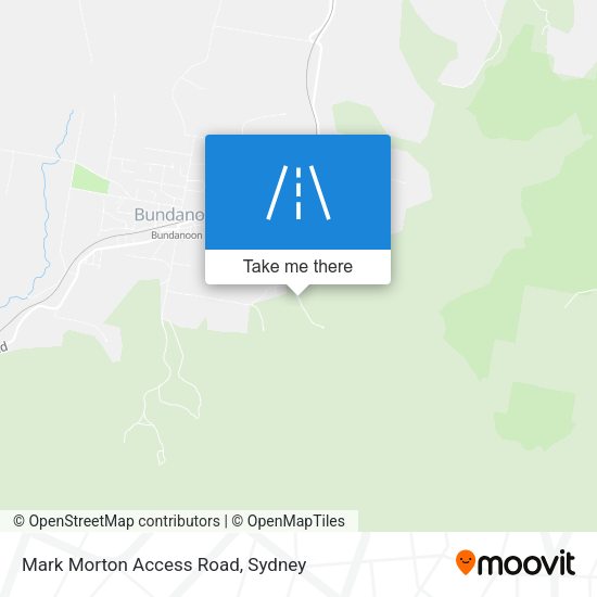 Mark Morton Access Road map