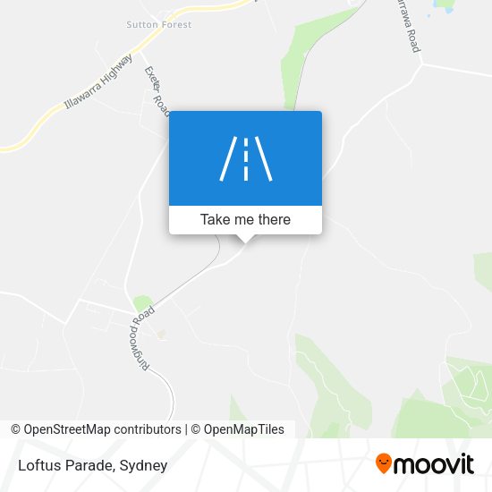 Loftus Parade map