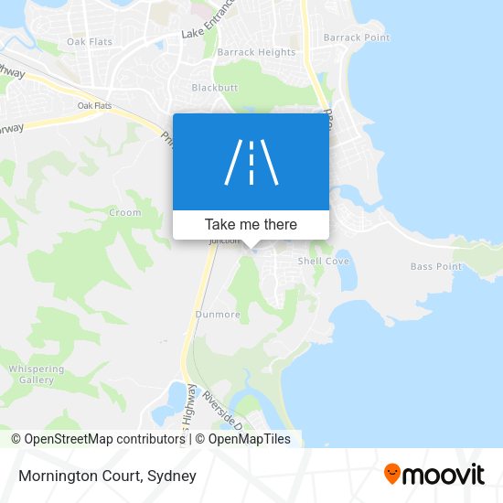 Mornington Court map