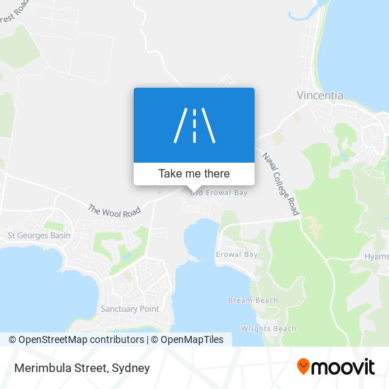 Merimbula Street map