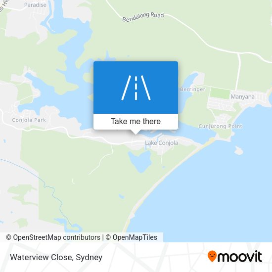 Waterview Close map