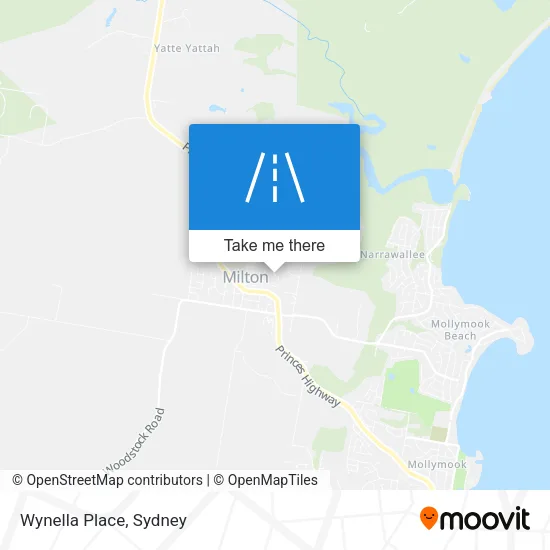 Wynella Place map