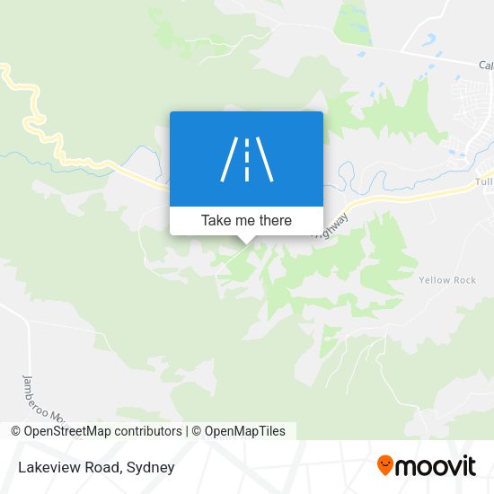 Lakeview Road map