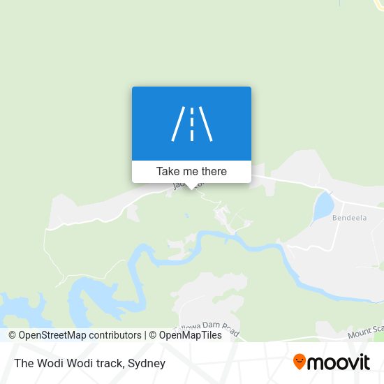 The Wodi Wodi track map