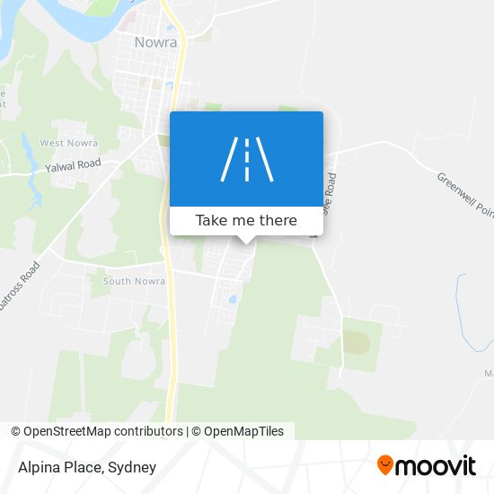 Alpina Place map