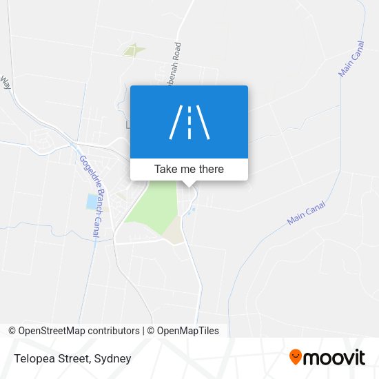 Telopea Street map