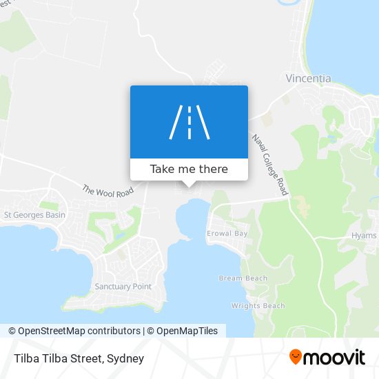 Tilba Tilba Street map