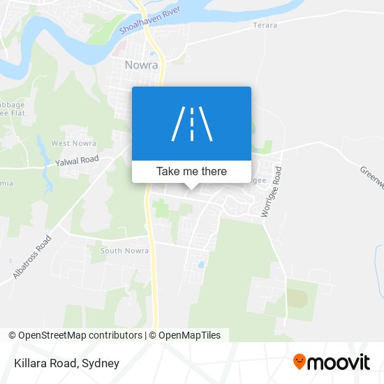 Mapa Killara Road