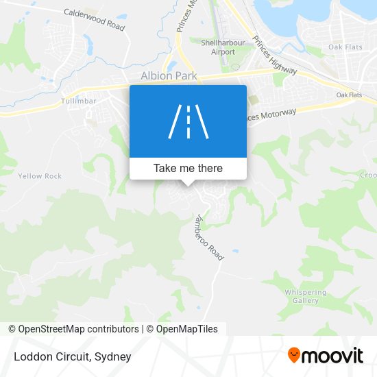 Loddon Circuit map