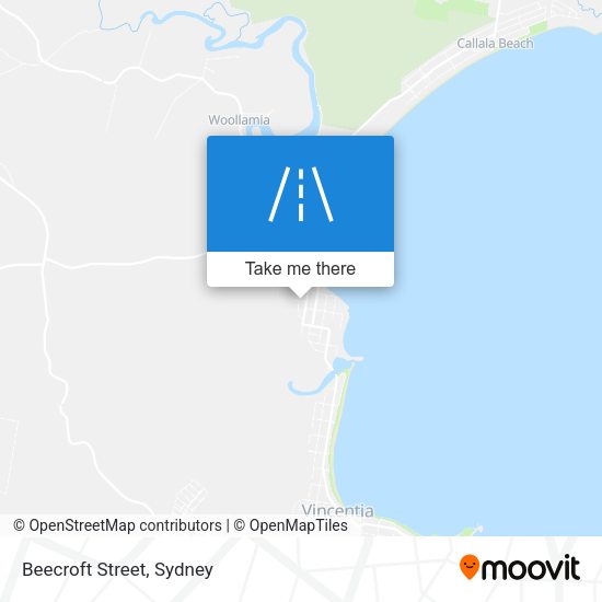 Beecroft Street map