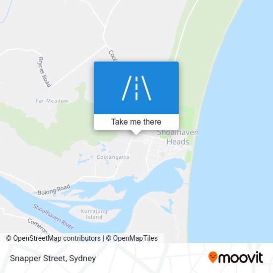 Snapper Street map