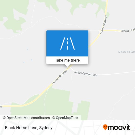 Black Horse Lane map