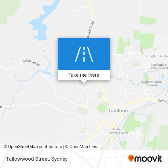 Tallowwood Street map