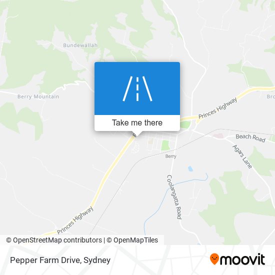 Mapa Pepper Farm Drive