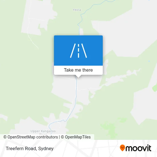 Mapa Treefern Road