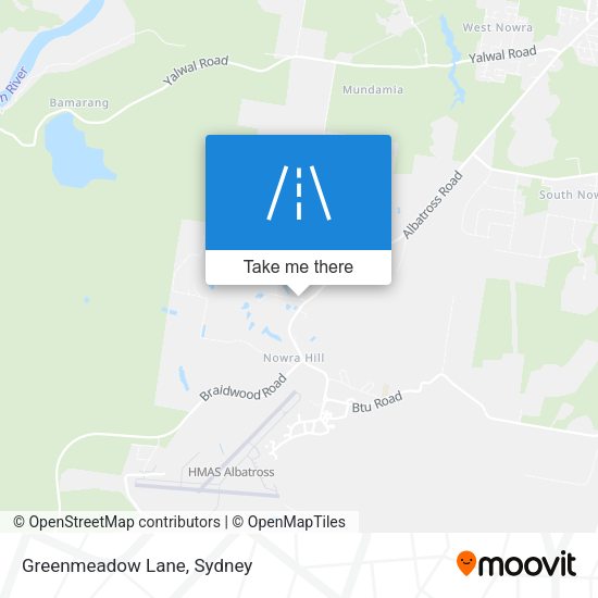 Greenmeadow Lane map