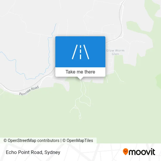 Echo Point Road map