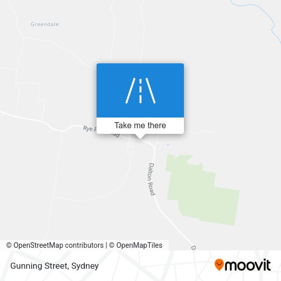 Gunning Street map