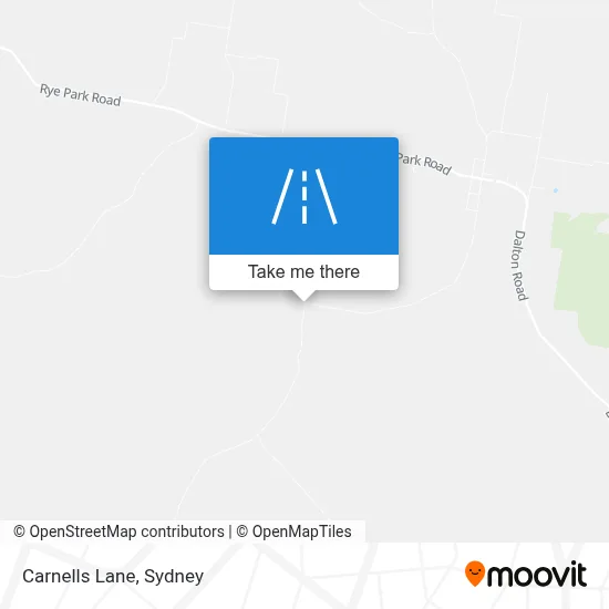 Mapa Carnells Lane