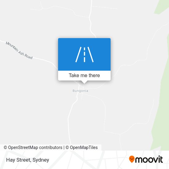 Hay Street map