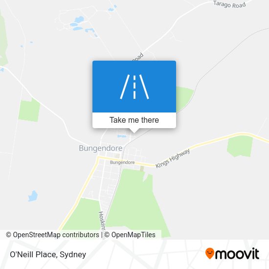 O'Neill Place map