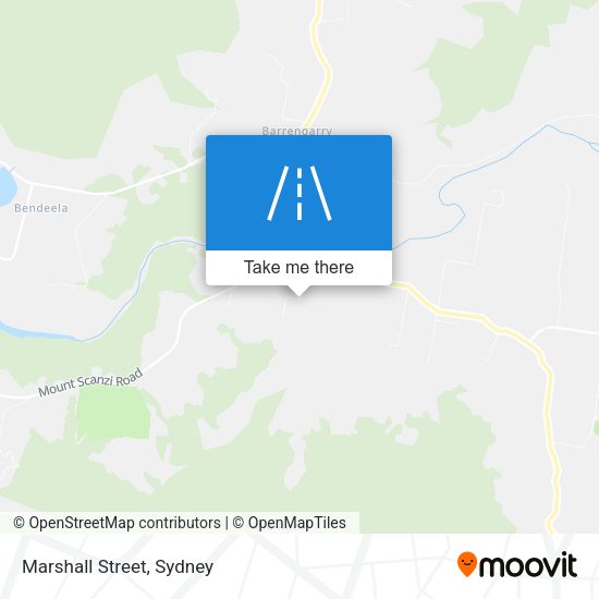 Marshall Street map