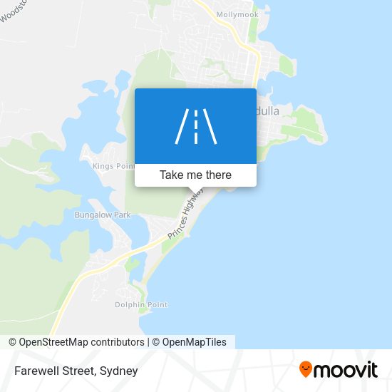Farewell Street map