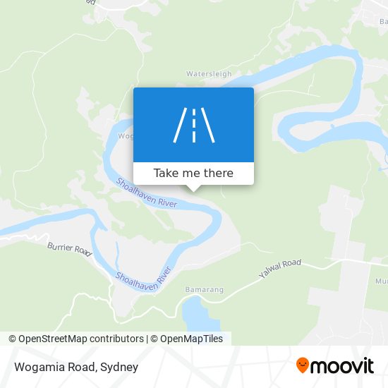 Wogamia Road map