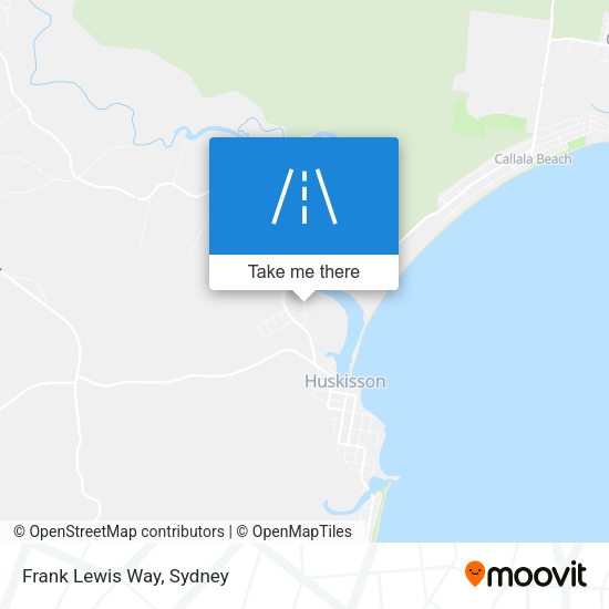Frank Lewis Way map