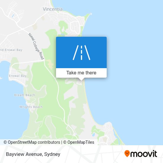 Bayview Avenue map