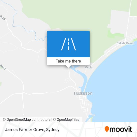 James Farmer Grove map