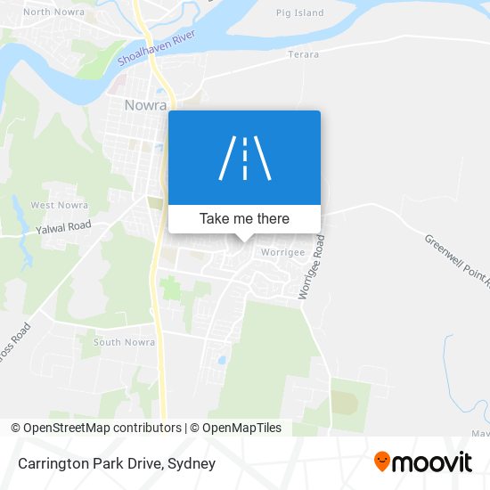 Carrington Park Drive map