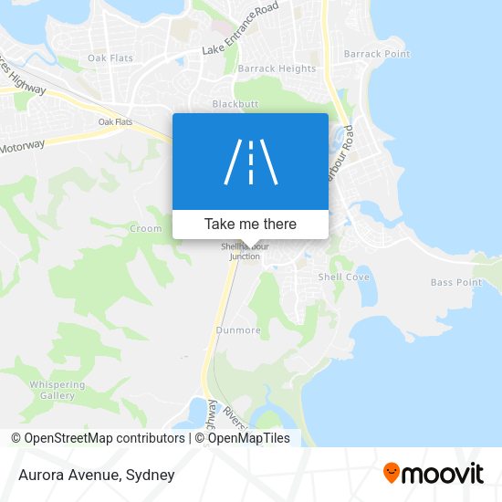 Aurora Avenue map
