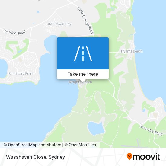 Wasshaven Close map