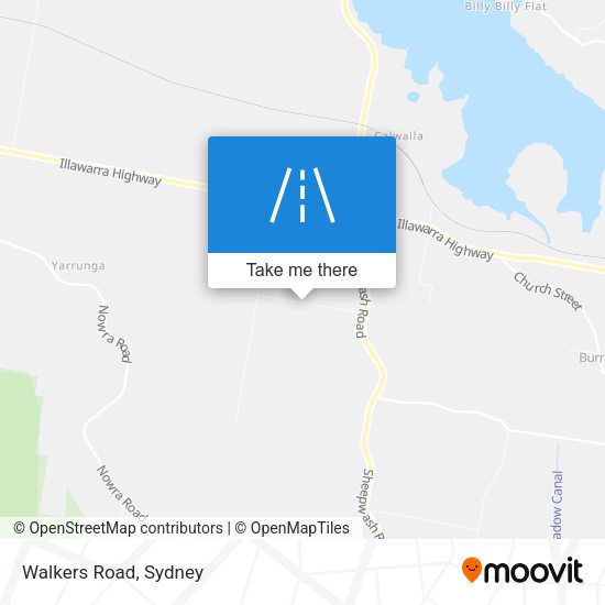 Walkers Road map