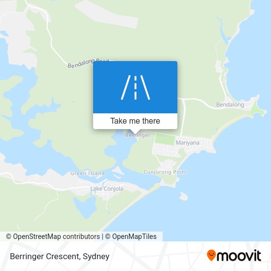 Berringer Crescent map