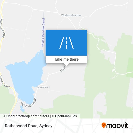 Rotherwood Road map
