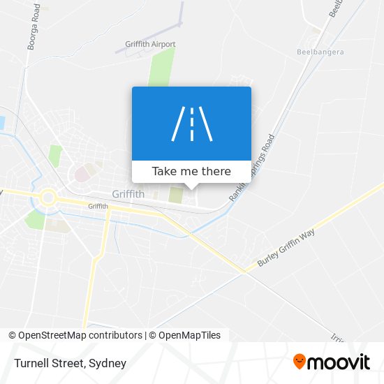 Turnell Street map