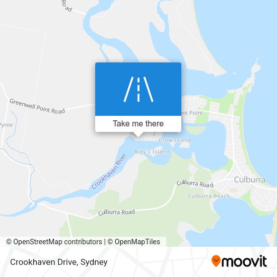 Crookhaven Drive map