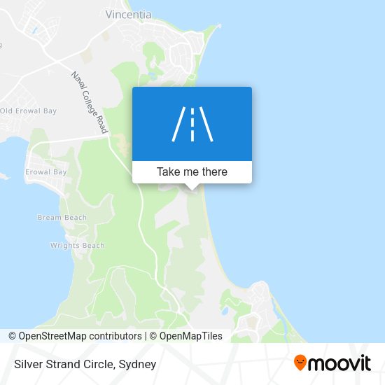 Silver Strand Circle map